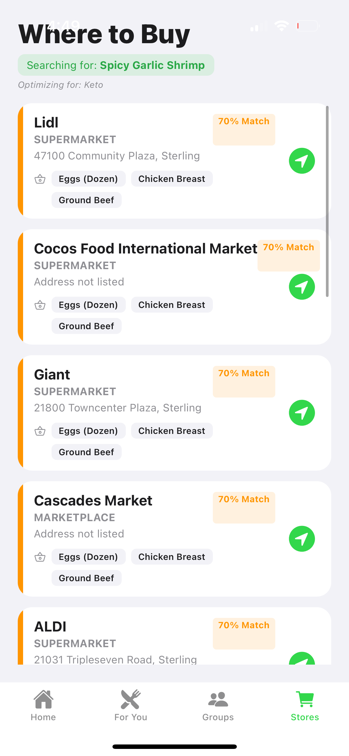 Map Interface